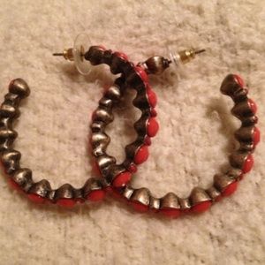 Y2K JS Orange Amazonian Earrings